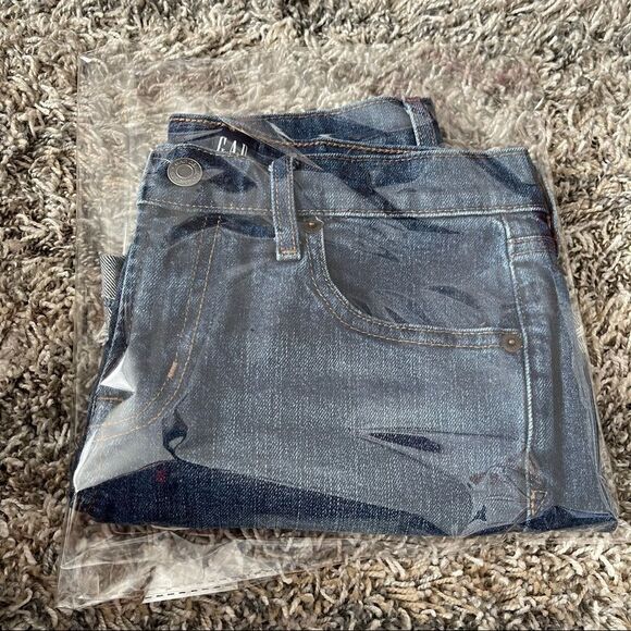 GAP Folded Hem Denim Shorts Sz 26P - Picture 15 of 15
